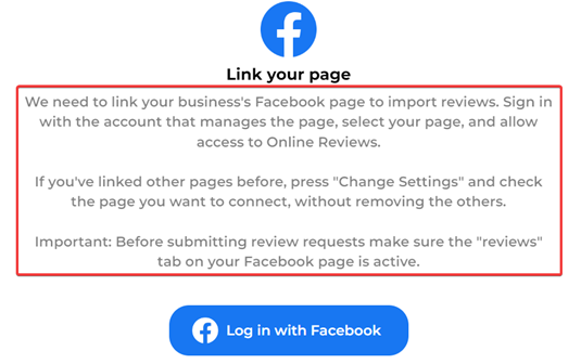 Facebook Integration