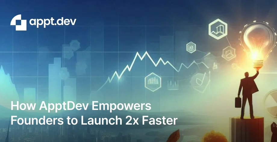 "ApptDev empowers founders to launch apps 2x faster using low-code platform features"