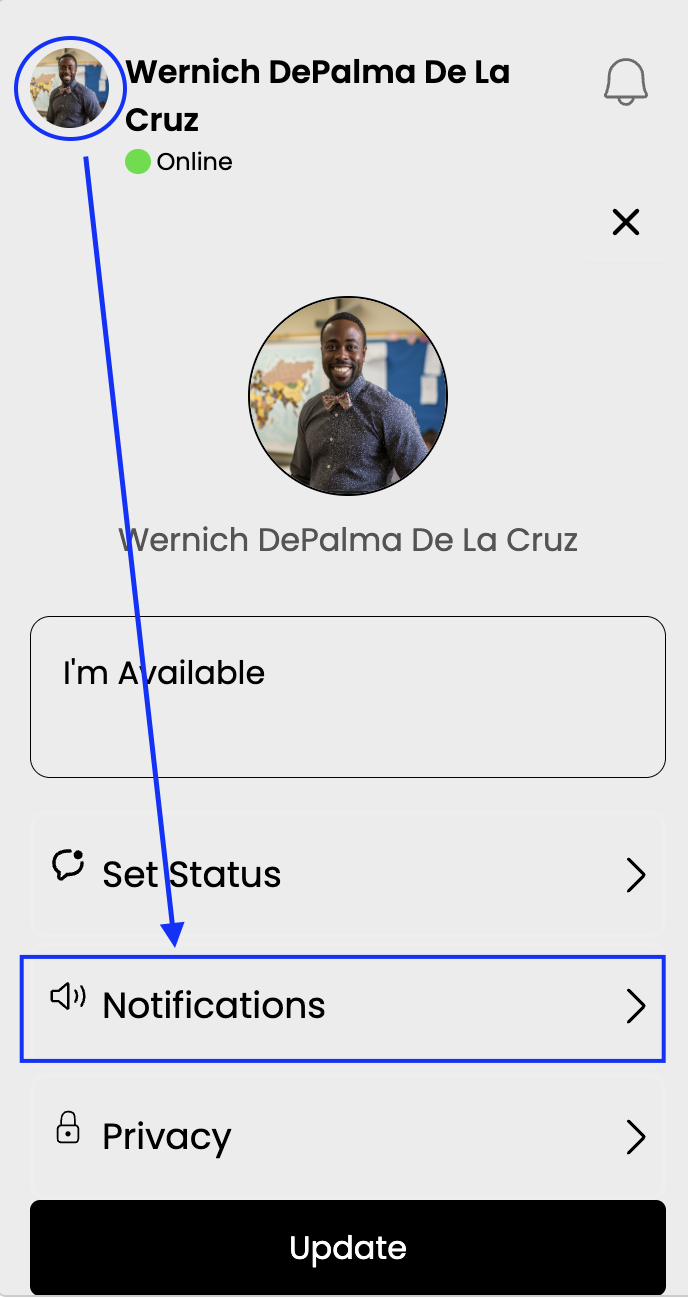 Enabling Notifications - Suited Tutor 
