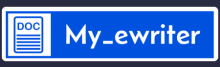 Logo My_eWriter