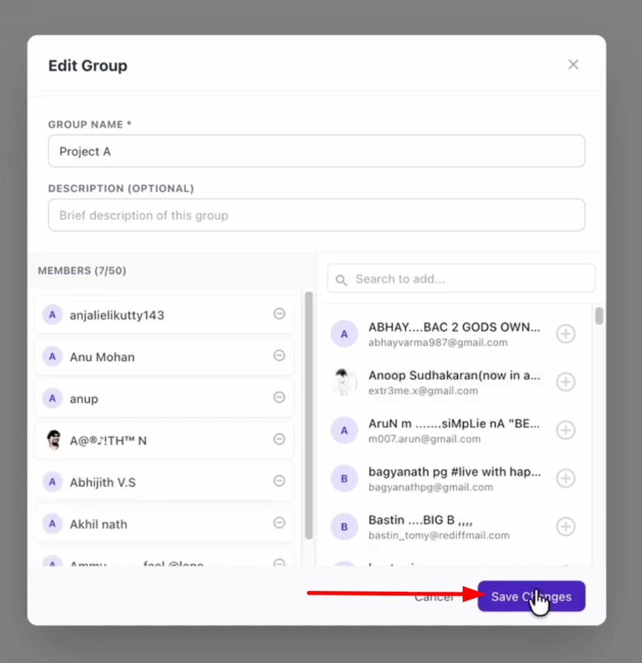Click "Save changes".