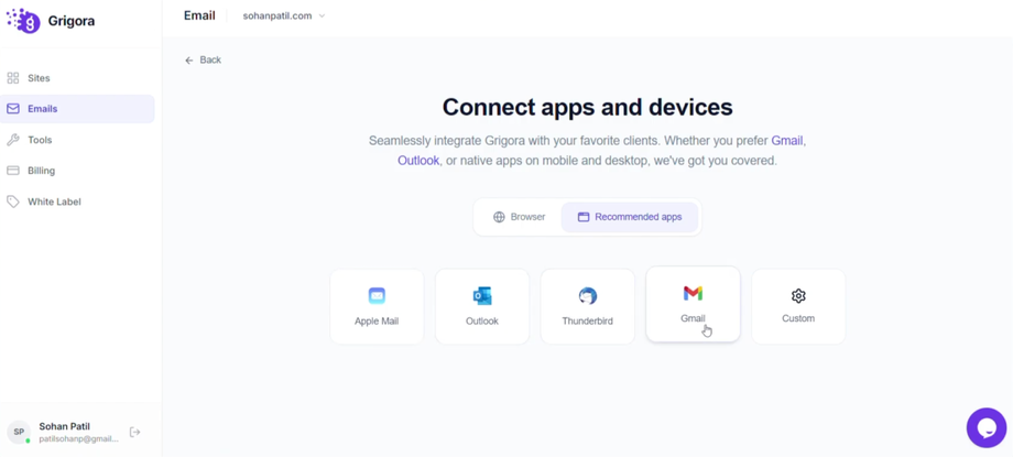 Connect apps