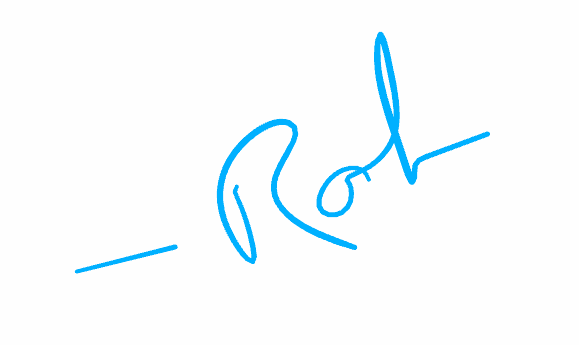 Rob's Signature
