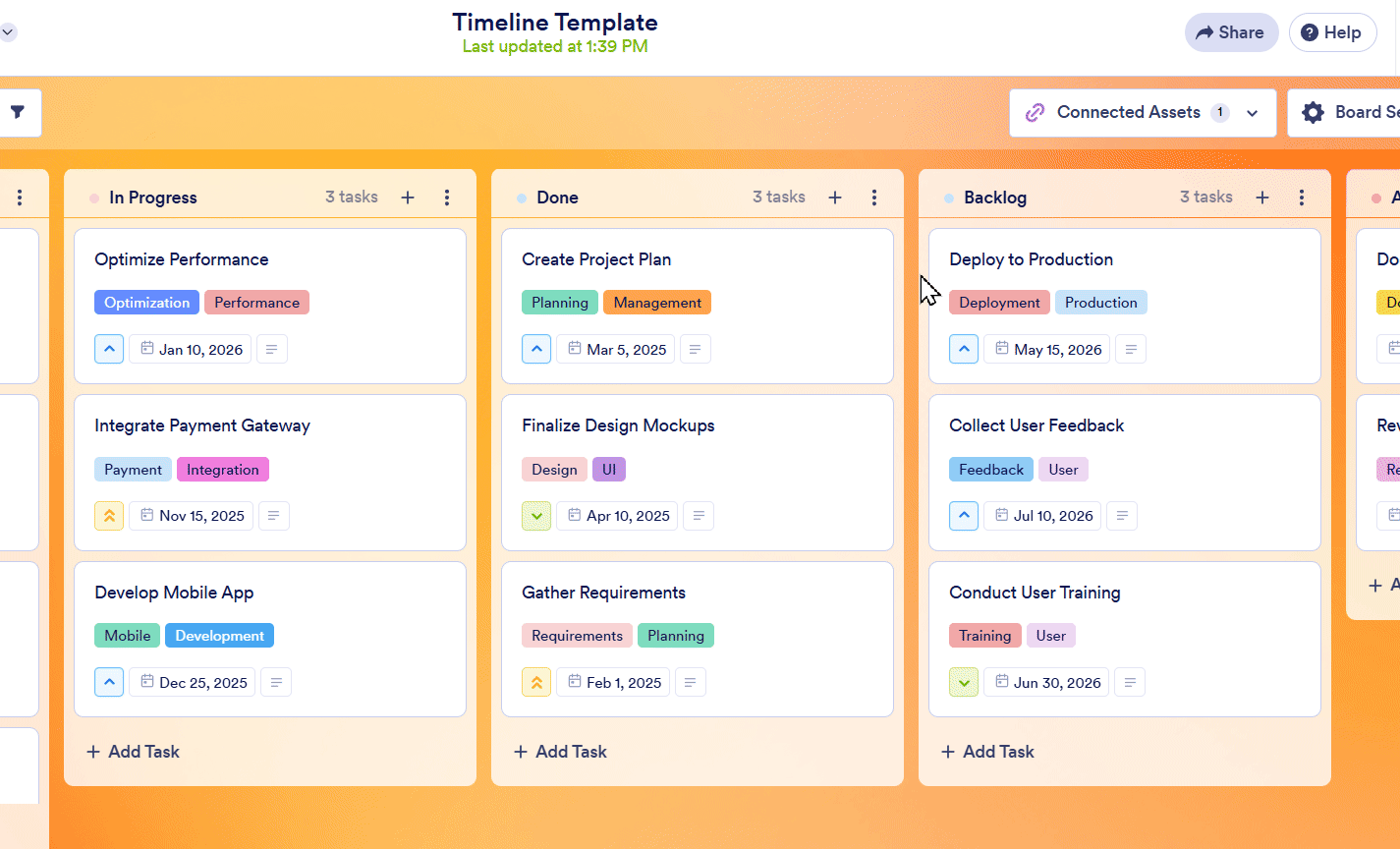 Invite your friends to the board tutorial.