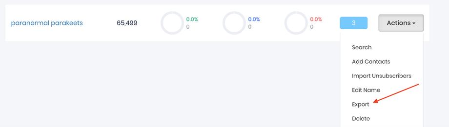 Export Your Contacts | IGSendMail