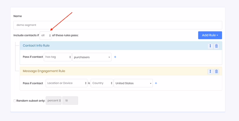 Designing Your Segment | IGSendMail