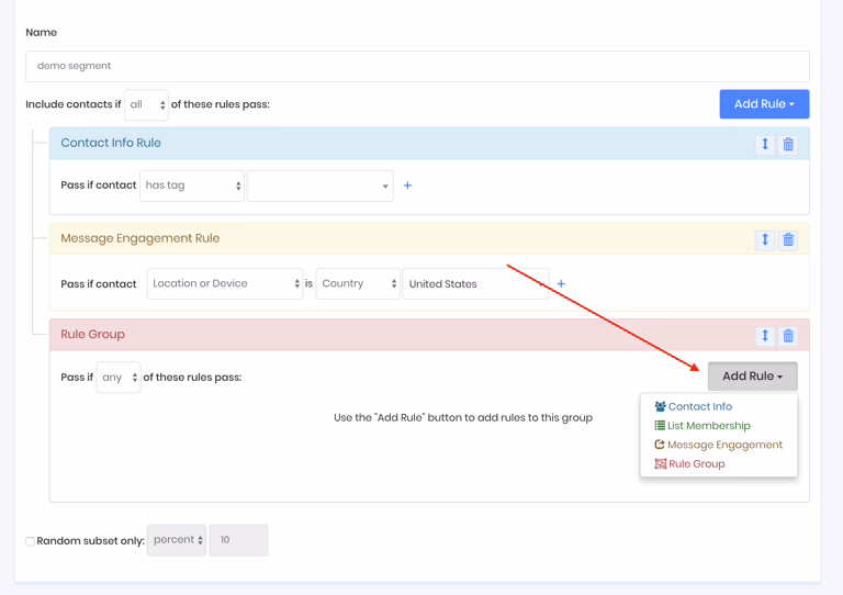 Designing Your Segment | IGSendMail