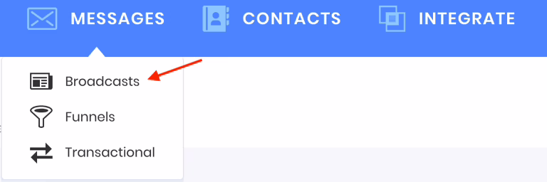 Create a Broadcast | IGSendMail