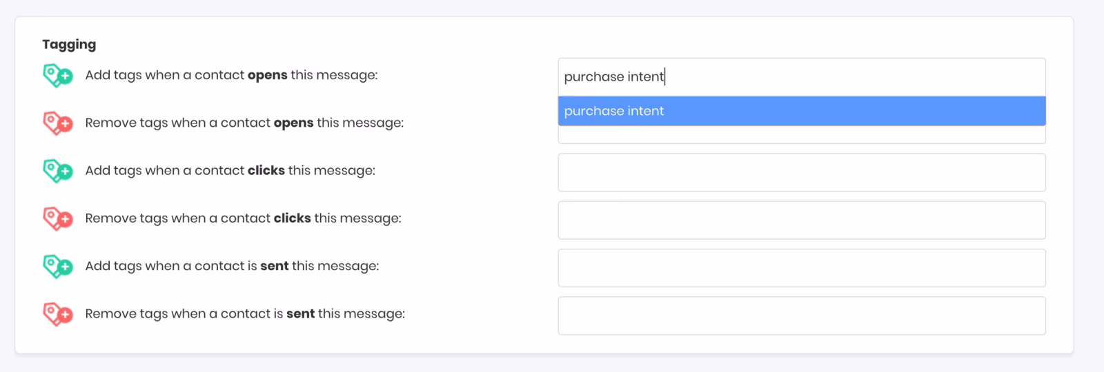 Tag Contacts Who Open Your Broadcast | IGSendMail