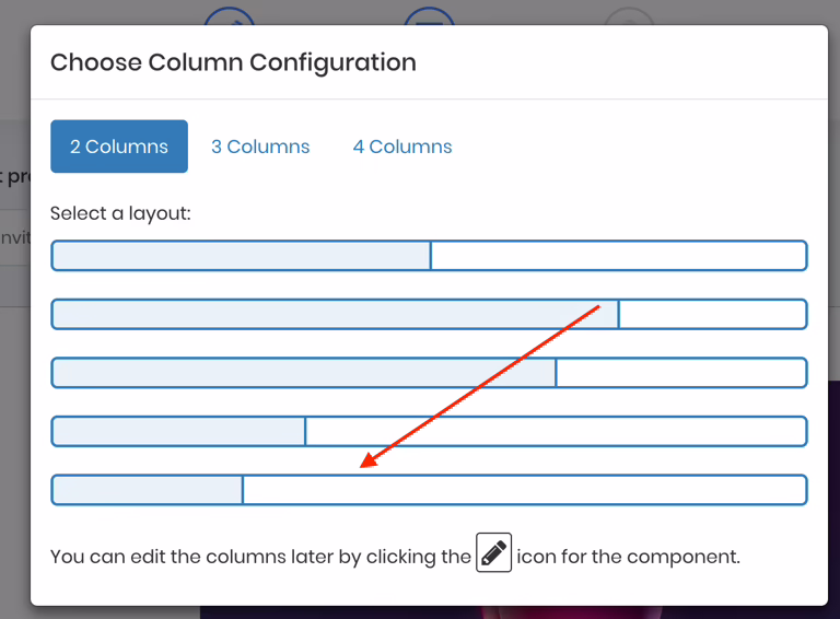 Designing your email - Using Columns | IGSendMail