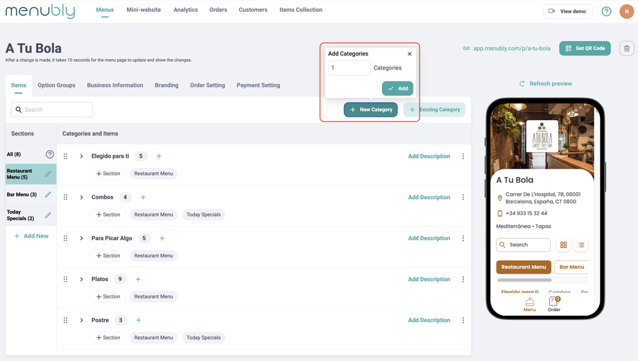 Menubly add new category to section.png