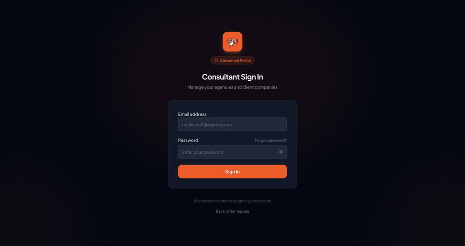 Web: portal log masuk consultant.