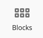 The Blocks tab