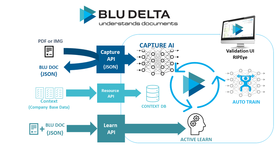 BLU DELTA AI Capture API Overview 