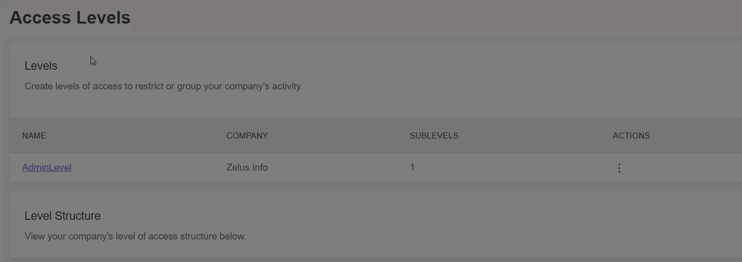Animated GIF demonstrating how to view sublevels 