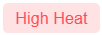 High heat alert icon
