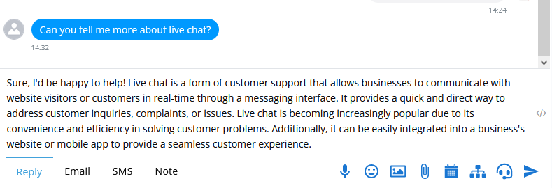 Graphical user interface, text, application, chat or text messageDescription automatically generated