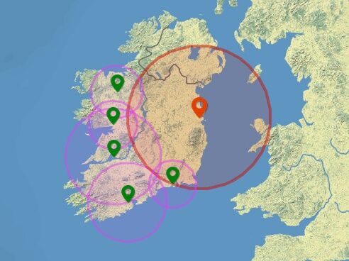 Dublin Catchment Overlap