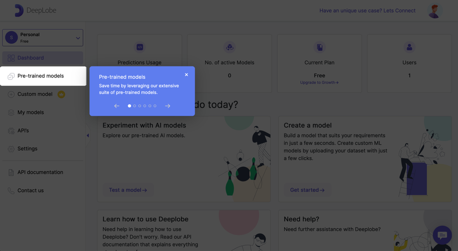 Deeplobe - Intro to Pre-trained models