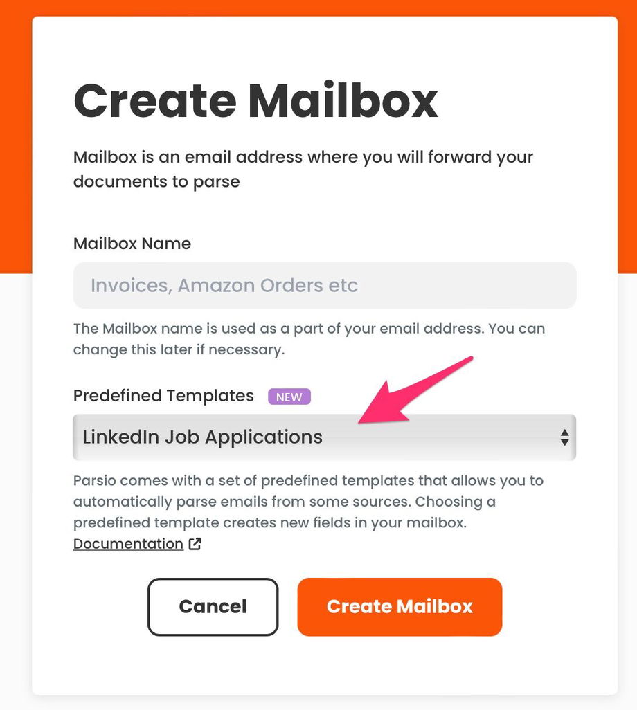 Create Mailbox