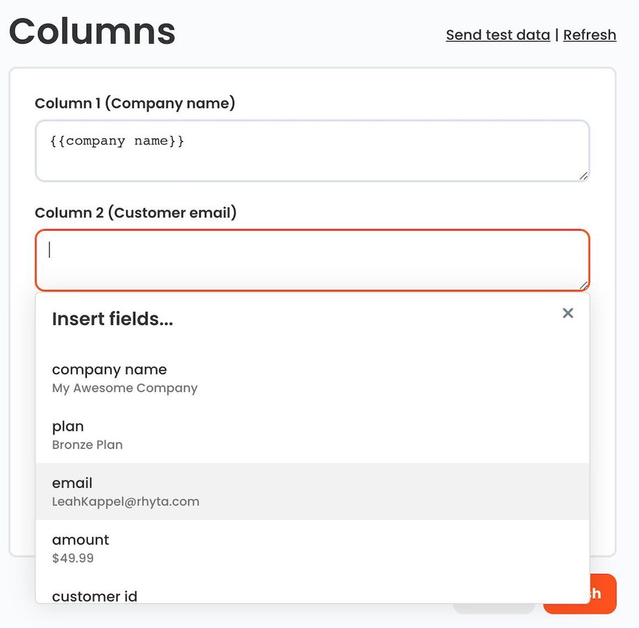 Google Sheets & Parsio
