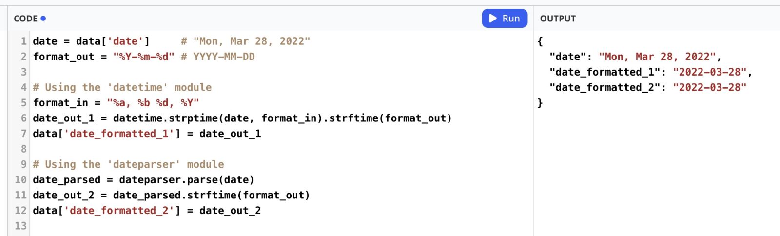 🐍 Common Examples | Parsio Knowledge Base