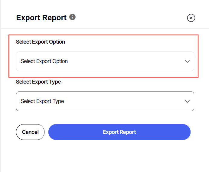 A screenshot of a export reportAI-generated content may be incorrect.