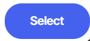 A blue rectangle with white textDescription automatically generated