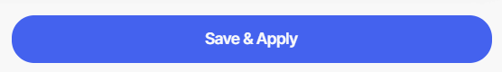 A blue rectangle with white textDescription automatically generated
