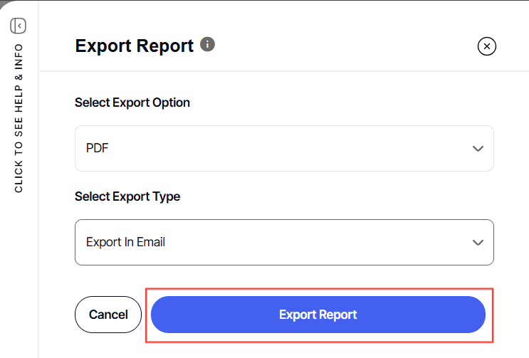 A screenshot of a export reportAI-generated content may be incorrect.