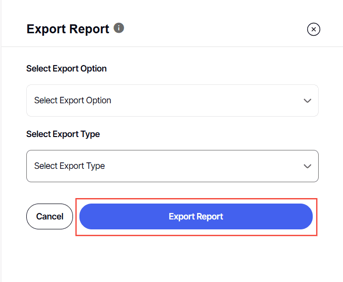 A screenshot of a export reportAI-generated content may be incorrect.