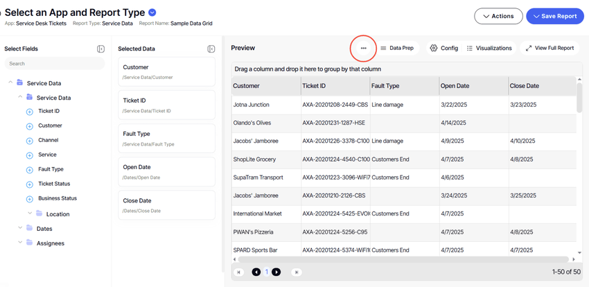 A screenshot of a data gridAI-generated content may be incorrect.