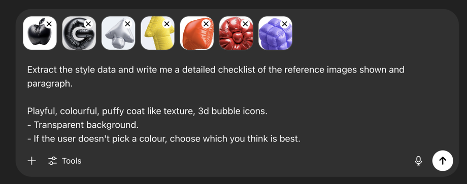 Chatgpt reference image plus text