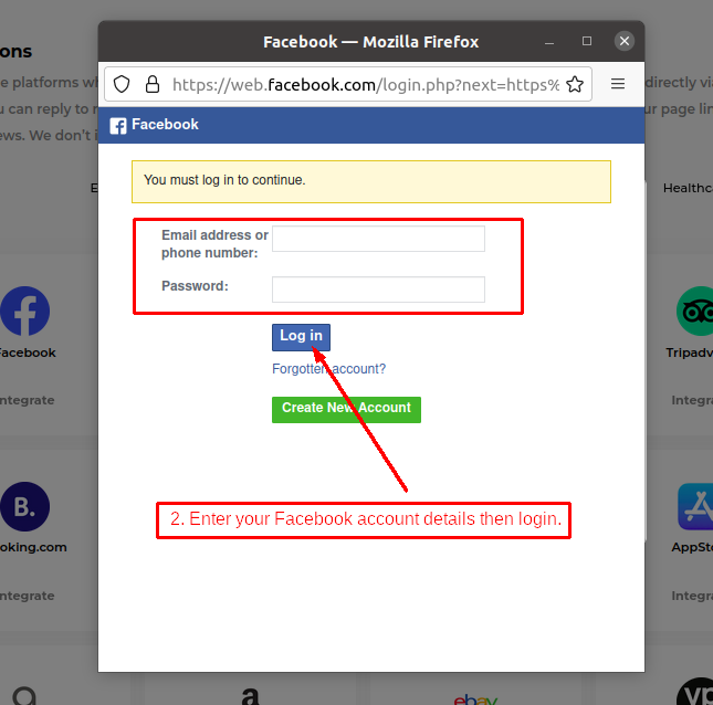 Facebook Integration