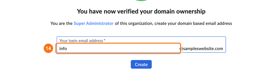 Typing info as the address