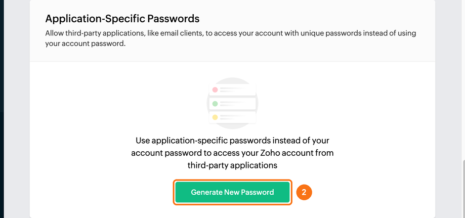Generate New Password