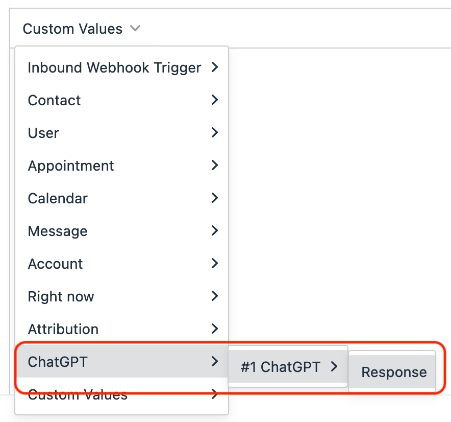 A screenshot of a chatbotDescription automatically generated